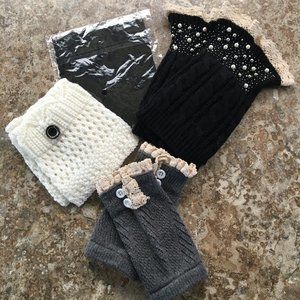 Lot of 4 Boot Cuffs